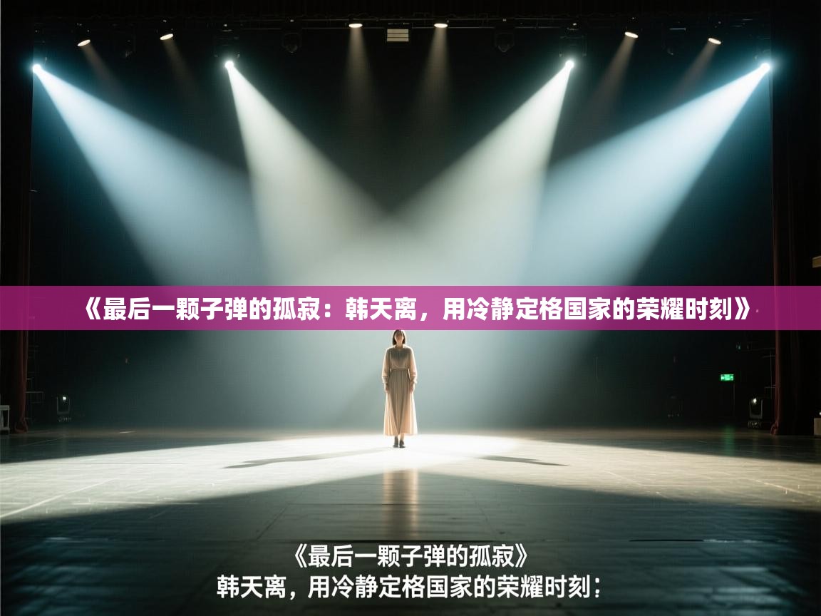 《最后一颗子弹的孤寂:韩天离,用冷静定格国家的荣耀时刻》 第2张